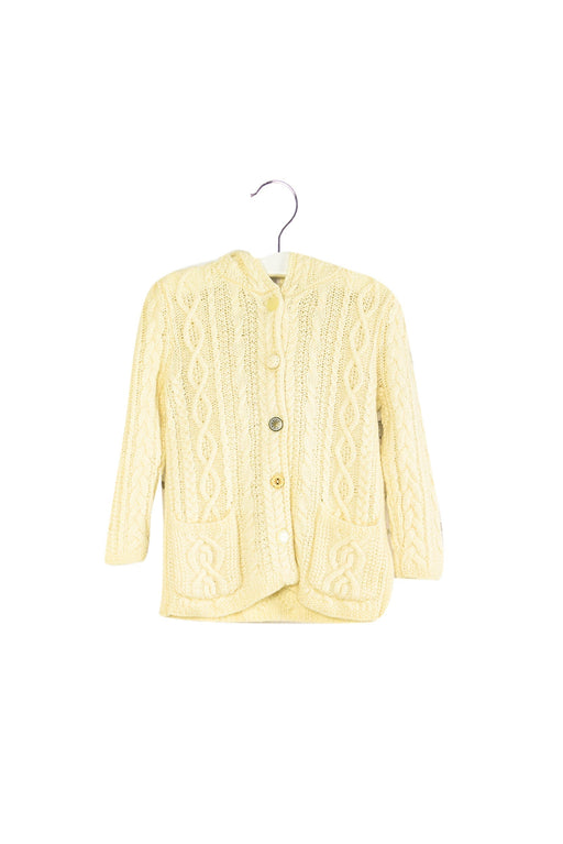 A Ivory Cardigans from Ralph Lauren in size 12-18M for girl. (Front View)
