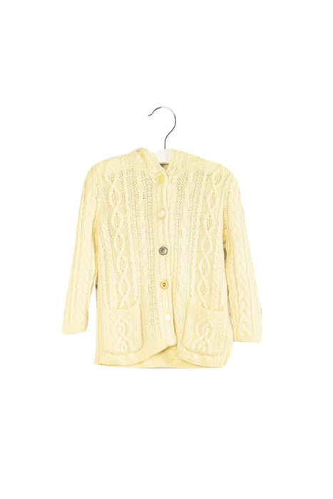 A Ivory Cardigans from Ralph Lauren in size 12-18M for girl. (Front View)