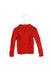 A Red Knit Sweaters from Junior Gaultier in size 4T for girl. (Back View)