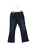 A Navy Jeans from Miki House in size 4T for girl. (Front View)
