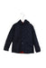 A Navy Puffer/Quilted Jackets from Comme Ca Ism in size 5T for neutral. (Front View)