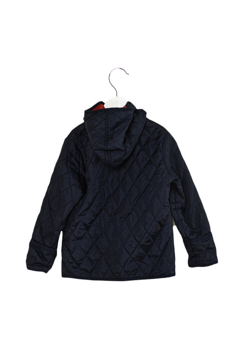 A Navy Puffer/Quilted Jackets from Comme Ca Ism in size 5T for neutral. (Back View)