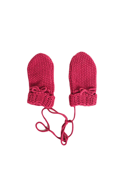 A Pink Gloves & Mittens from Jacadi in size 6-12M for girl. (Front View)