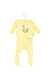 A Yellow Pyjama Sets from The Little Tailor in size 0-3M for boy. (Front View)