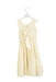 A White Sleeveless Dresses from John Lewis in size 7Y for girl. (Back View)