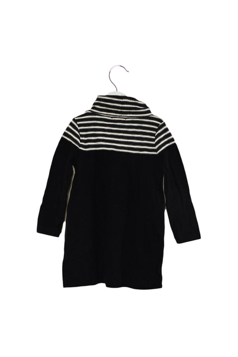 A Black Long Sleeve Tops from Crewcuts in size 3T for girl. (Back View)