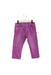 A Purple Jeans from Diesel in size 6-12M for girl. (Front View)