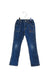 A Blue Jeans from Miki House in size 5T for girl. (Front View)