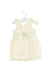 A White Dress Sets from Nicholas & Bears in size 6-12M for girl. (Front View)