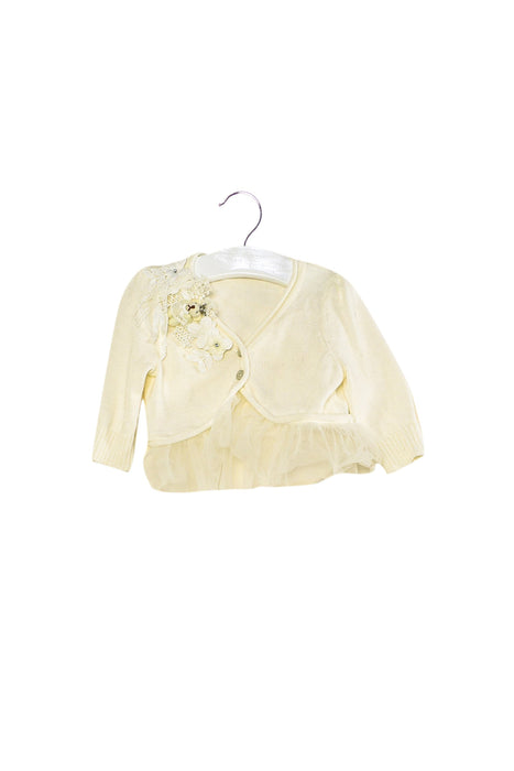 A White Cardigans from Nicholas & Bears in size 12-18M for girl. (Front View)