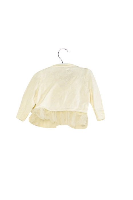 A White Cardigans from Nicholas & Bears in size 12-18M for girl. (Back View)