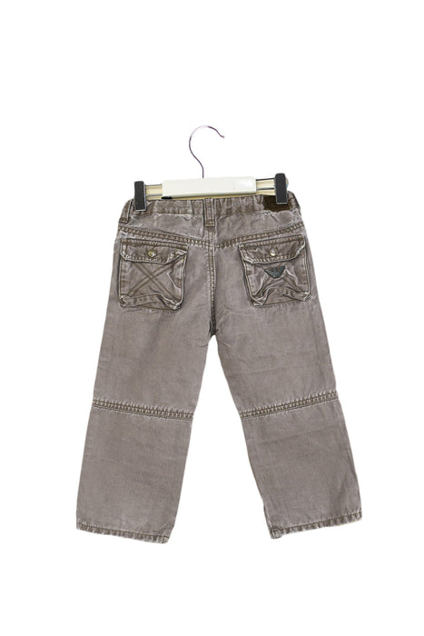 A Grey Casual Pants from Armani in size 2T for boy. (Back View)