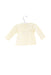 A Ivory Long Sleeve Tops from Petit Bateau in size 3-6M for girl. (Back View)