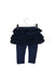 A Navy Leggings from Juicy Couture in size 6-12M for girl. (Back View)