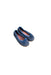 A Blue Flats from Jacadi in size 18-24M for girl. (Front View)