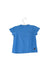 A Blue Short Sleeve T Shirts from Tea in size 6-12M for girl. (Back View)