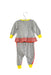 A Grey Pants Sets from Seed in size 3-6M for girl. (Back View)