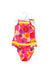 A Pink Shorts Sets from Hanna Andersson in size 3-6M for girl. (Front View)