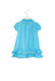 A Blue Short Sleeve Dresses from Ralph Lauren in size 6-12M for girl. (Back View)