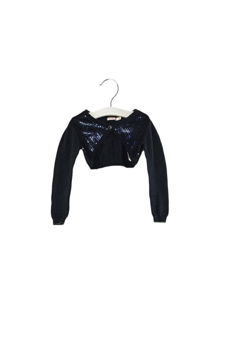 A Navy Cardigans from Billieblush in size 2T for girl. (Front View)