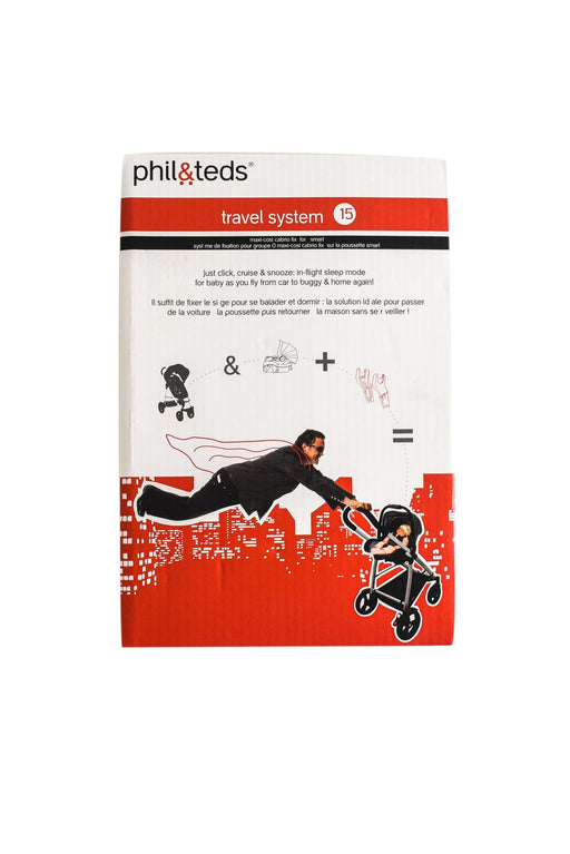 A Black Strollers & Accessories from phil&teds in size O/S for neutral. (Front View)