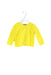 A Yellow Cardigans from Jacadi in size 6-12M for girl. (Front View)
