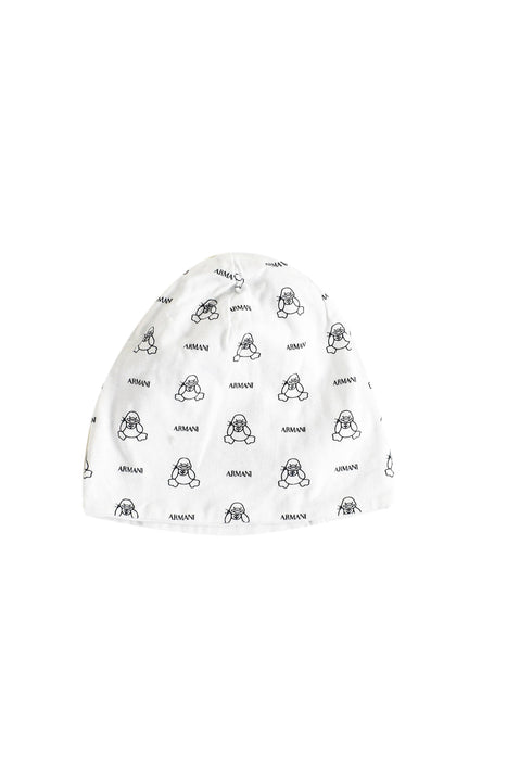 A White Hats Beanies & Caps from Armani in size 0-3M for boy. (Front View)
