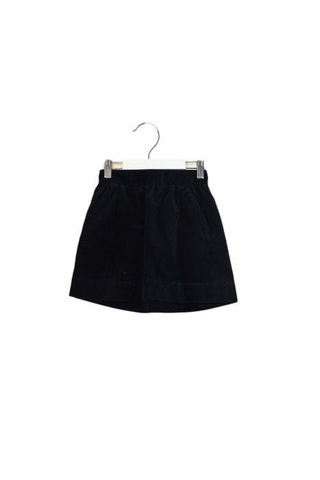 A Navy Short Skirts from Crewcuts in size 4T for girl. (Front View)