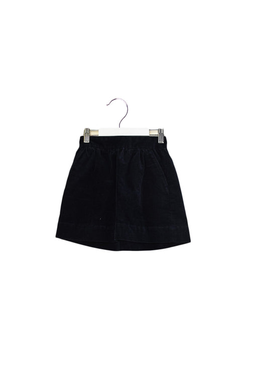 A Navy Short Skirts from Crewcuts in size 4T for girl. (Front View)