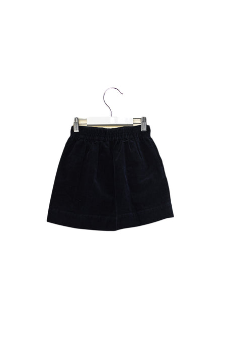 A Navy Short Skirts from Crewcuts in size 4T for girl. (Back View)