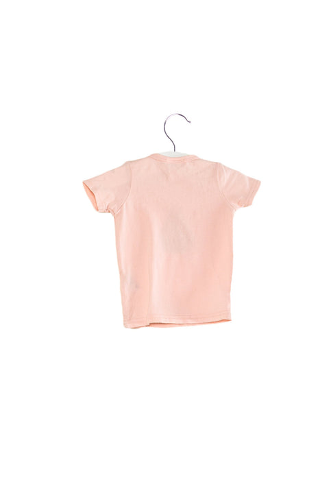 A Pink Short Sleeve T Shirts from Seed in size 0-3M for girl. (Back View)