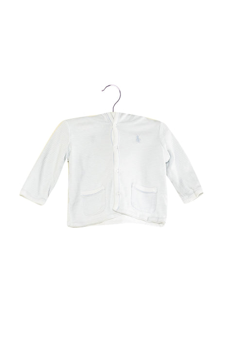 A Blue Cardigans from Ralph Lauren in size 0-3M for boy. (Front View)