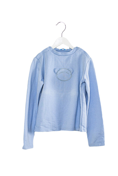 A Blue Crewneck Sweatshirts from Nicholas & Bears in size 10Y for boy. (Front View)