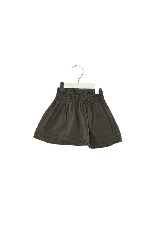 A Brown Mid Skirts from Little Mercerie in size 4T for girl. (Front View)