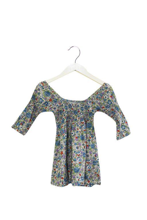 A Multicolour Long Sleeve Dresses from Little Mercerie in size 2T for girl. (Front View)