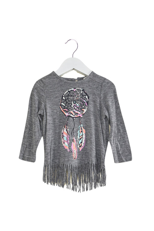 A Grey Long Sleeve Tops from Jessica Simpson in size 6-12M for girl. (Front View)