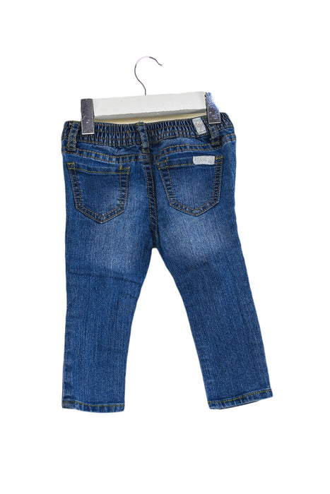 A Blue Jeans from 7 For All Mankind in size 6-12M for girl. (Back View)