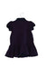 A Navy Dress Sets from Ralph Lauren in size 3-6M for girl. (Back View)