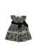 A Black Short Sleeve Dresses from Janie & Jack in size 6-12M for girl. (Front View)
