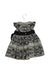A Black Short Sleeve Dresses from Janie & Jack in size 6-12M for girl. (Back View)