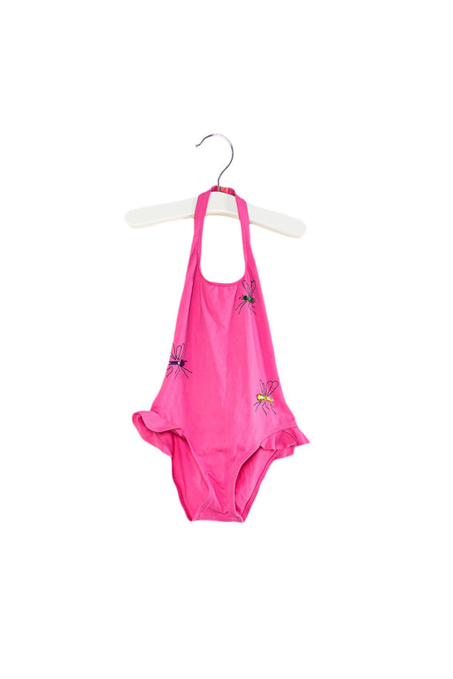 A Pink Swimsuits from Rykiel Enfant in size 12-18M for girl. (Front View)
