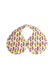 A Multicolour Bibs from Bebe au Lait in size O/S for neutral. (Front View)