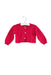 A Pink Cardigans from Joules in size 6-12M for girl. (Front View)