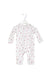A White Long Sleeve Jumpsuits from The Little White Company in size 3-6M for girl. (Front View)