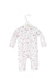 A White Long Sleeve Jumpsuits from The Little White Company in size 3-6M for girl. (Back View)