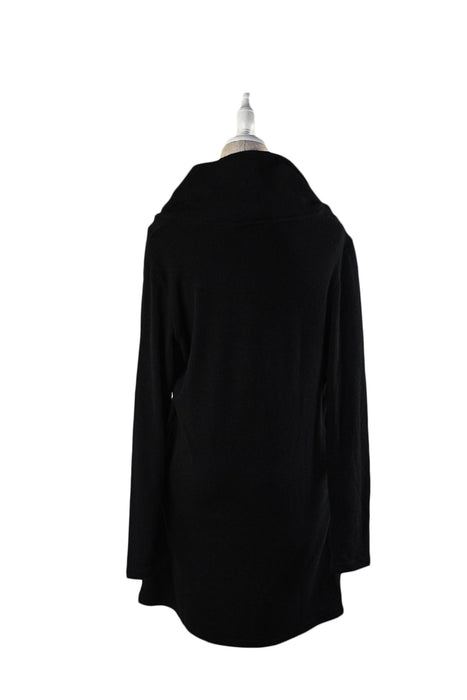 A Black Long Sleeve Tops from Gennie's in size S for maternity. (Back View)