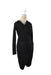 A Black Long Sleeve Dresses from Seraphine in size XS for maternity. (Front View)