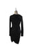 A Black Long Sleeve Dresses from Seraphine in size XS for maternity. (Back View)