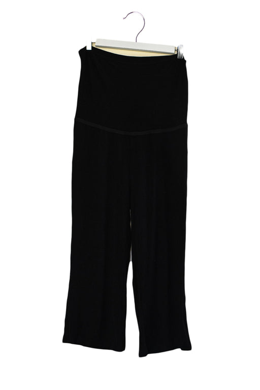 A Black Casual Pants from I M Maternity in size S for maternity. (Front View)