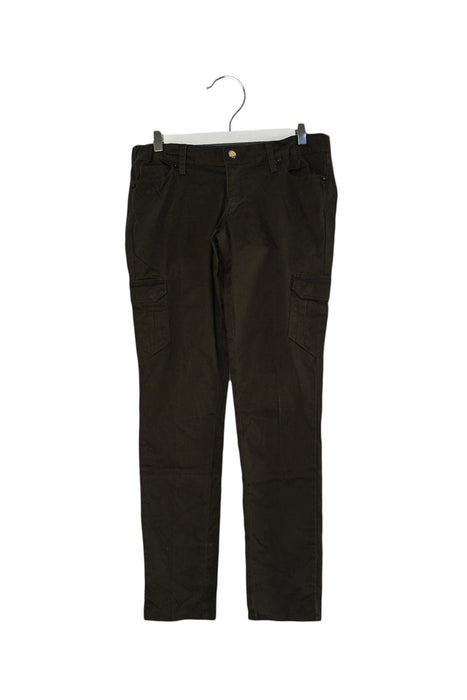 A Brown Casual Pants from I M Maternity in size XS for maternity. (Front View)
